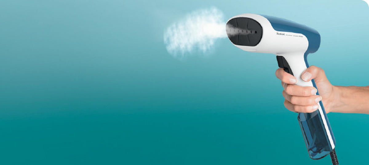 DAMPFBÜRSTE ACCESS STEAM FIRST  - Türkis/Weiß, Basics (36,4/18,4/13,5cm) - Tefal