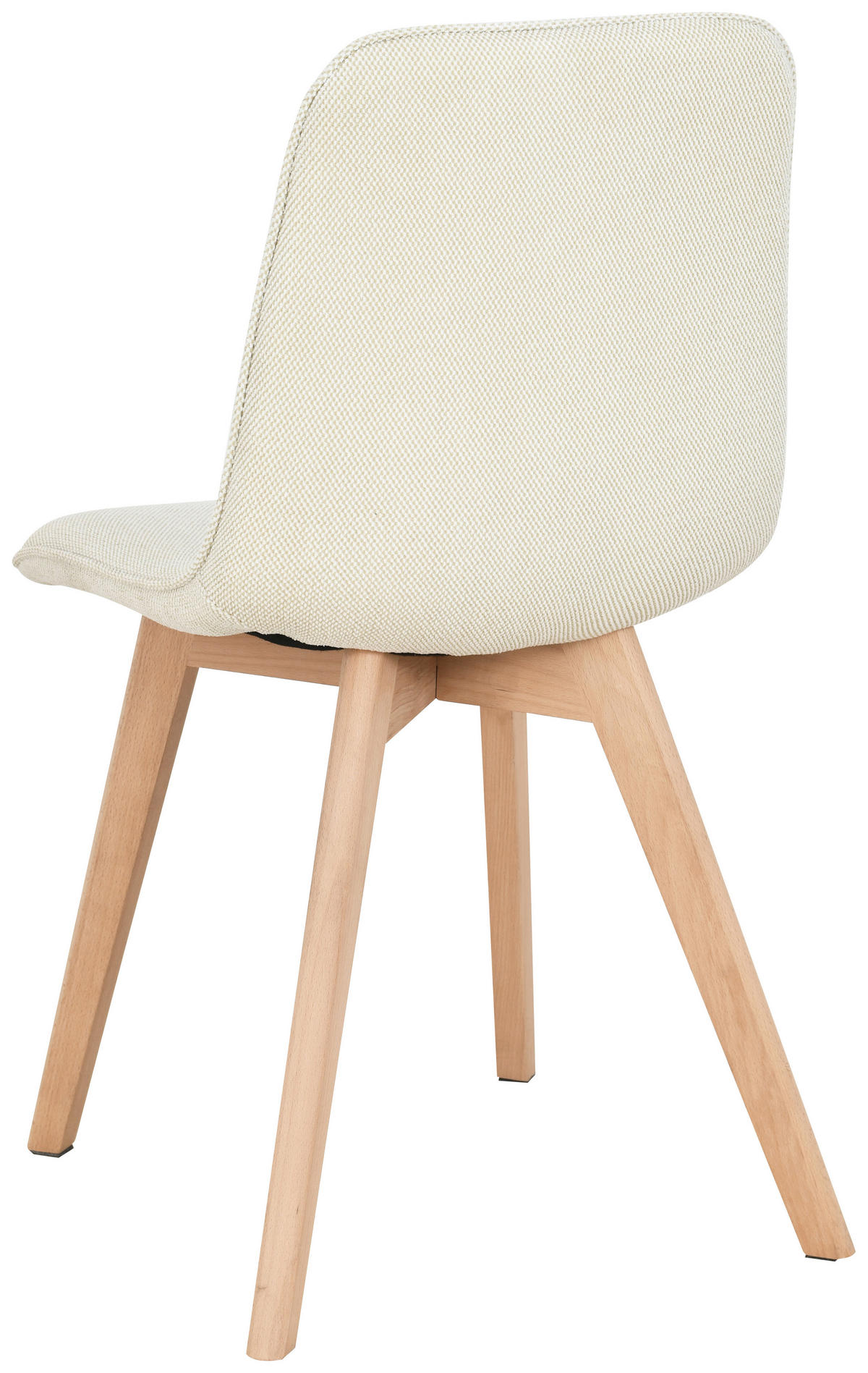 STUHL   Leinenoptik  Buchefarben, Beige  - Eichefarben/Beige, Modern, Holz/Textil (45/88/54cm) - Stylife