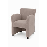 STOLICA S NASLONOM ZA RUKE  cappuccino  drvo, tekstil, drvni materijal      - cappuccino, Moderno, drvni materijal/drvo (66/83/66cm) - Livetastic