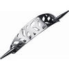 DEKORAČNÍ SPONA - antracitová, Konvenční, kov (21/16cm) - Homeware