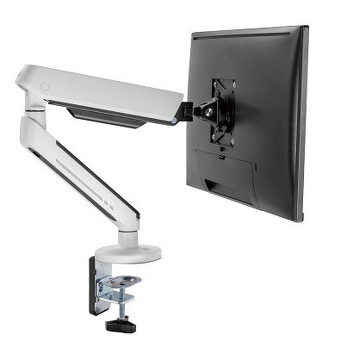 MONITOR-HALTERUNG Metall, Kunststoff Weiß  - Weiß, Design, Kunststoff/Metall (11,7/62,2/57,5cm) - Boxxx