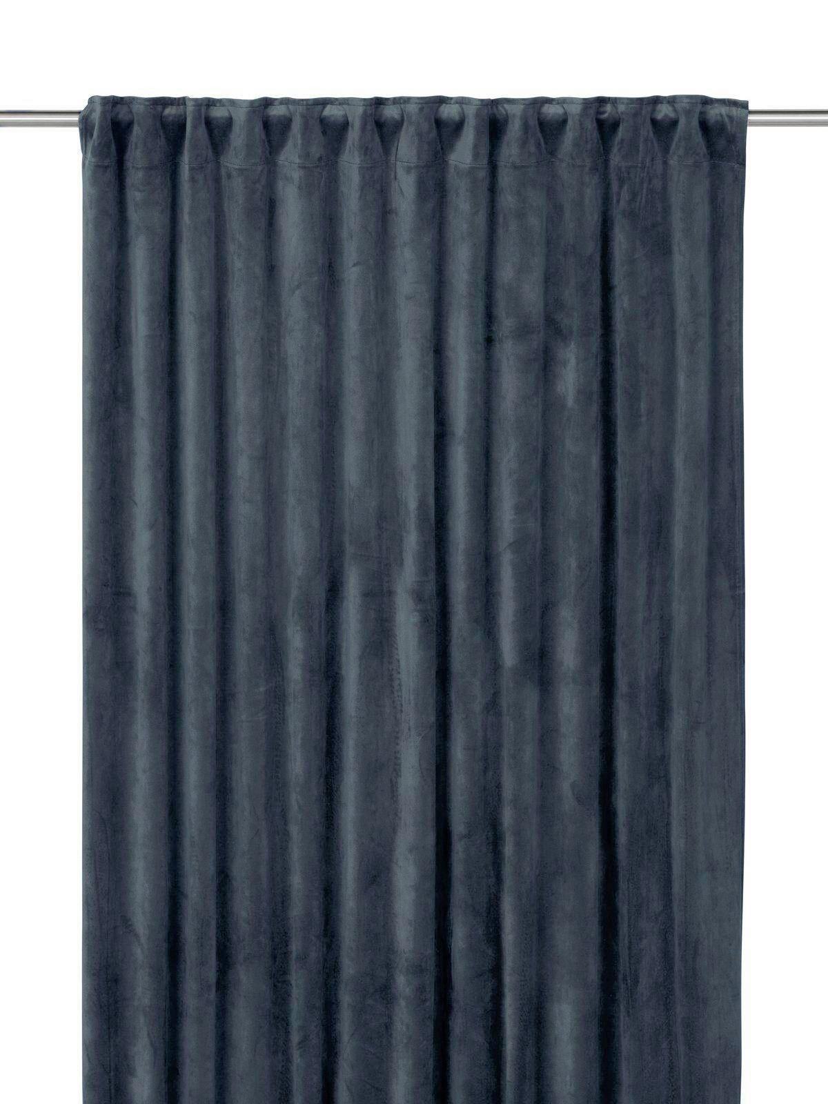 GARDINLÄNGD mörkläggning mörkblå /135/280 cm