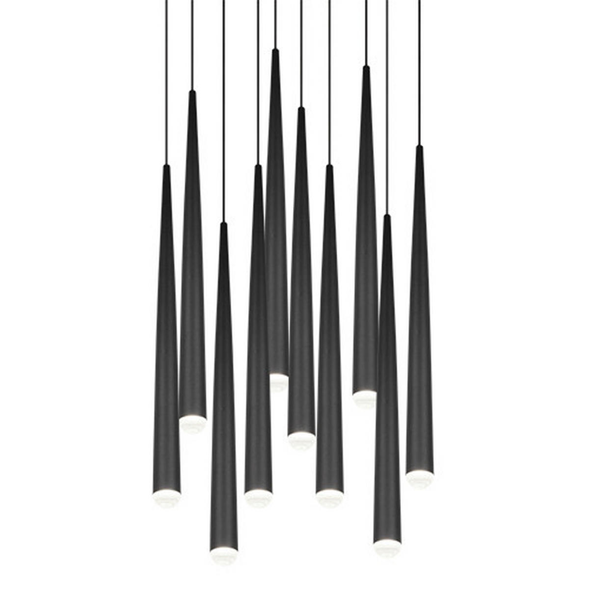 LED-HÄNGELEUCHTE Cala 30/150 cm  - Schwarz, Design, Metall (30/150cm) - Trio Leuchten