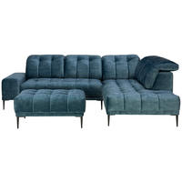 TABURE   - crna, Dizajnerski, tekstil/metal (99/46/75cm) - Stylife