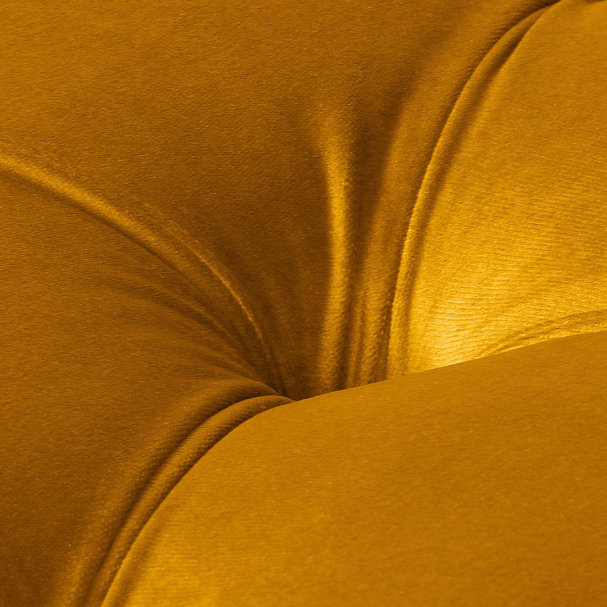 HOCKER Textil Senfgelb  - Senfgelb/Braun, Design, Holz/Textil (80/45/80cm) - Livetastic