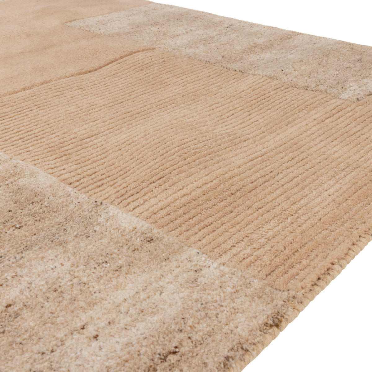 TEPPICH 170/240 cm Noven Sandfarben  - Sandfarben, Basics, Textil (170/240cm)