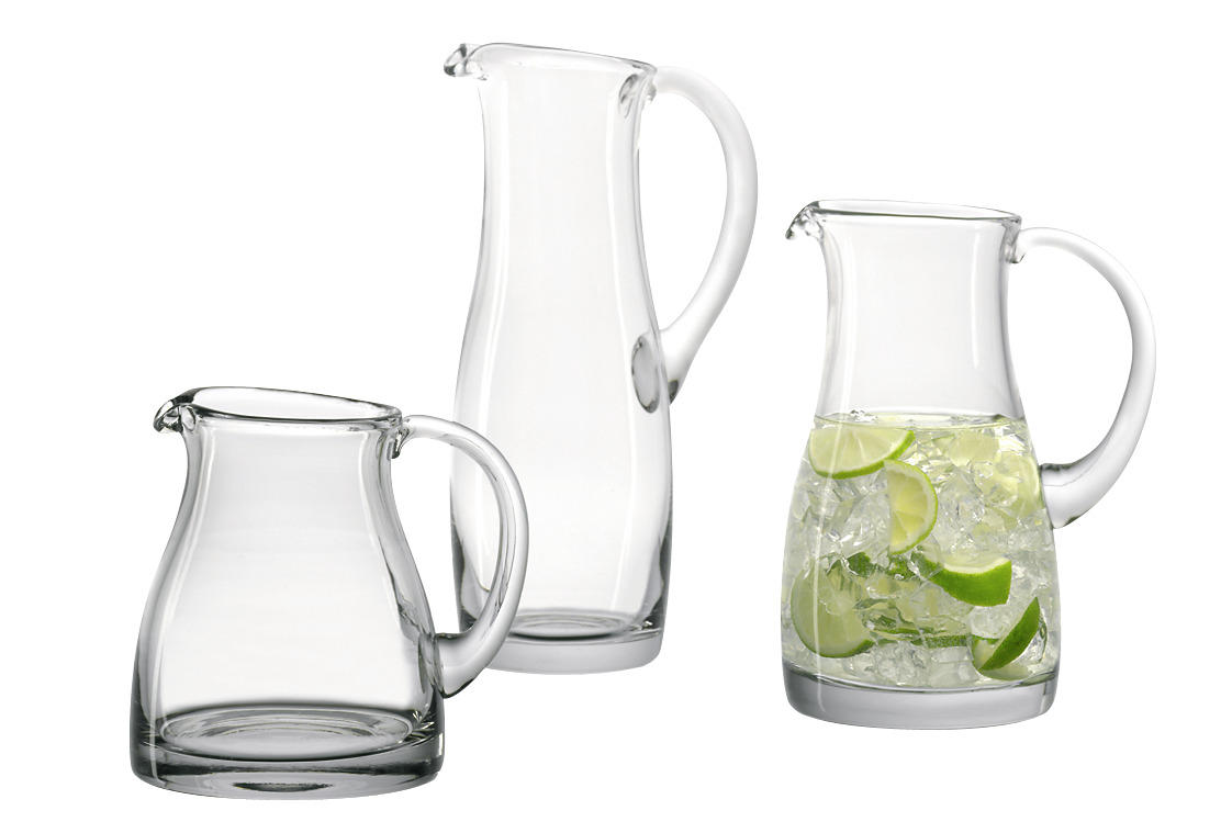 STAKLENI VRČ 1,2 l Liquid - prozirno, Konvencionalno, staklo (1,2l) - Leonardo