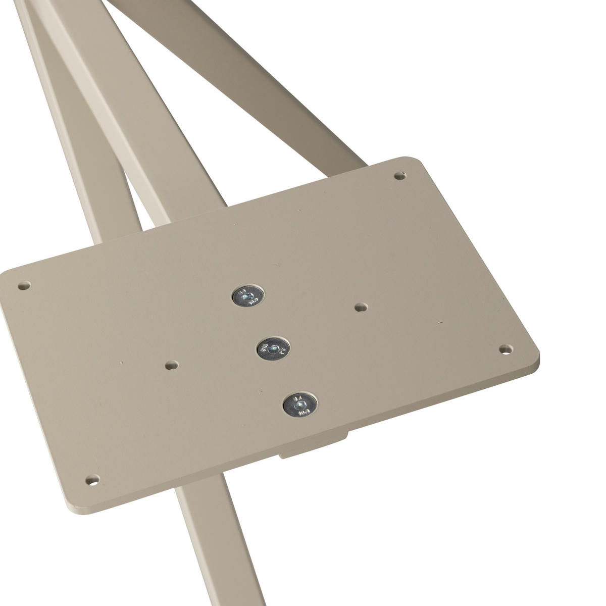 TISCHGESTELL Grau   - Grau, MODERN, Metall (170/72/80cm) - Livetastic