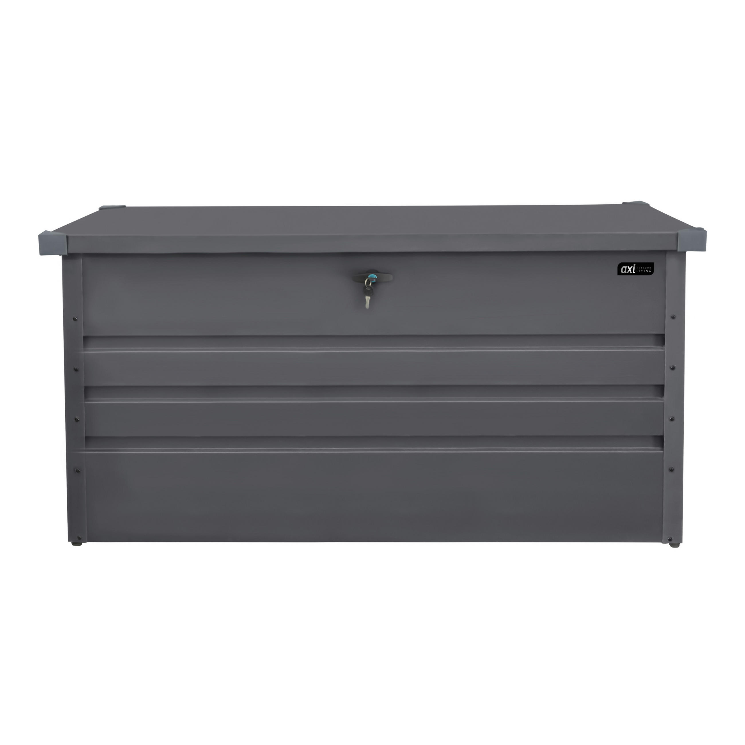 ZÁHRADNÝ ÚLOŽNÝ BOX 132/60/62 cm   - antracitová, Basics, kov (132/60/62cm) - Ambia Garden