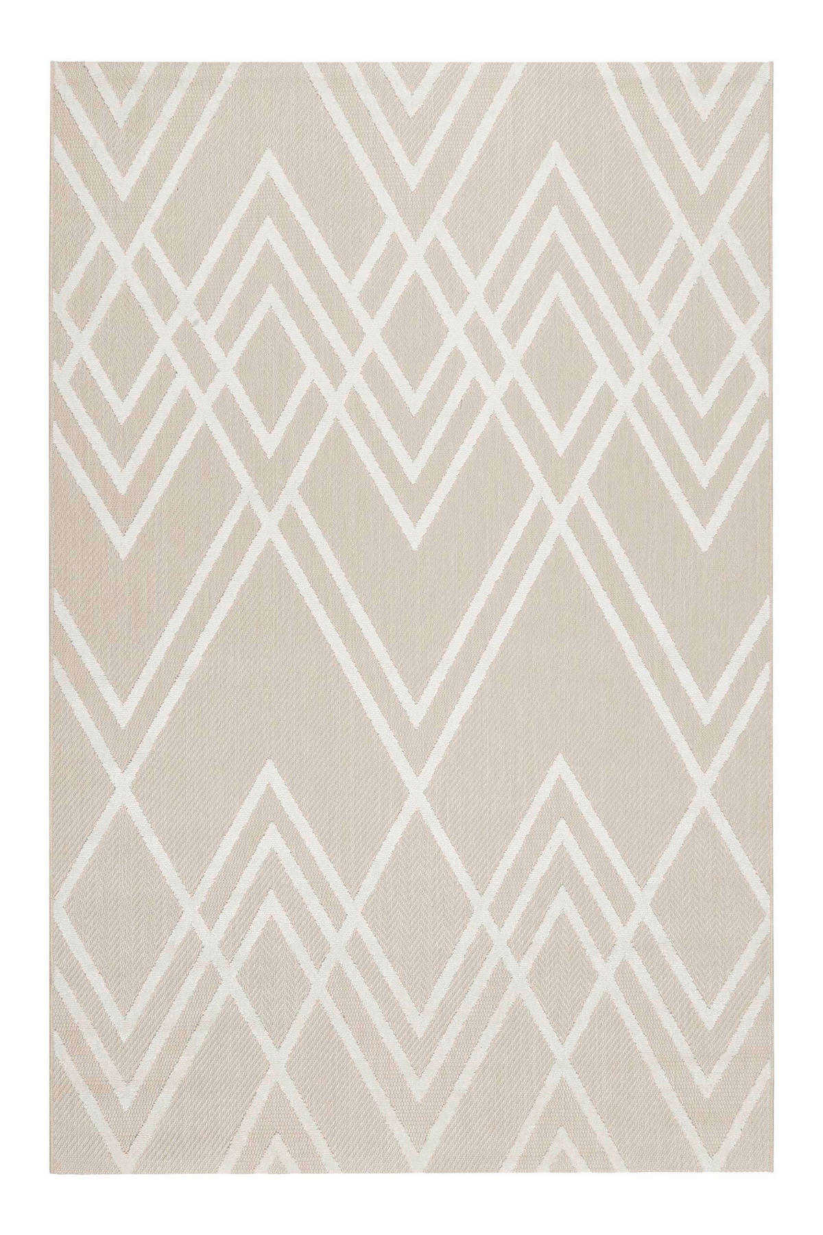 OUTDOORTEPPICH 200/290 cm Rave Creme, Weiß  - Creme/Weiß, Design, Textil (200/290cm) - Esprit