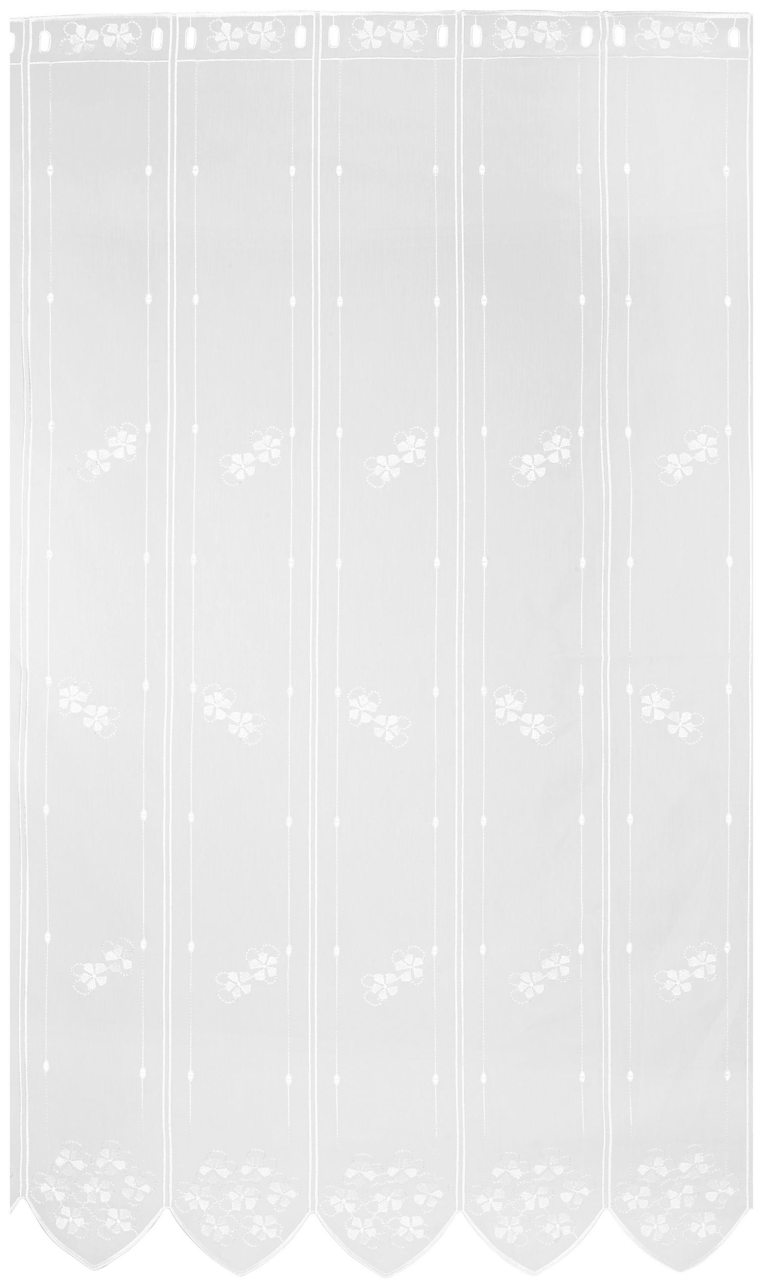 KURZGARDINE 45 cm   - Hellgrau, KONVENTIONELL, Textil (45cm) - Esposa