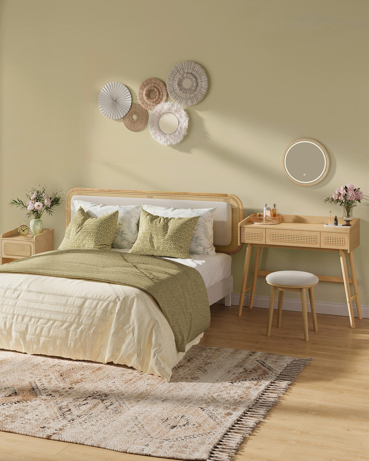 TOALETNÝ STOLÍK, farba duba, 90/82/43 cm - farba duba, Basics, drevo/kompozitné drevo (90/82/43cm)