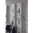GARDEROBE 3-teilig  in 120/200/40 cm  - Kaschmir/Eichefarben, Design, Holzwerkstoff (120/200/40cm) - Voleo