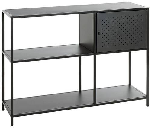 XXXL REGÁL, černá, ocel, 100/75/30 cm