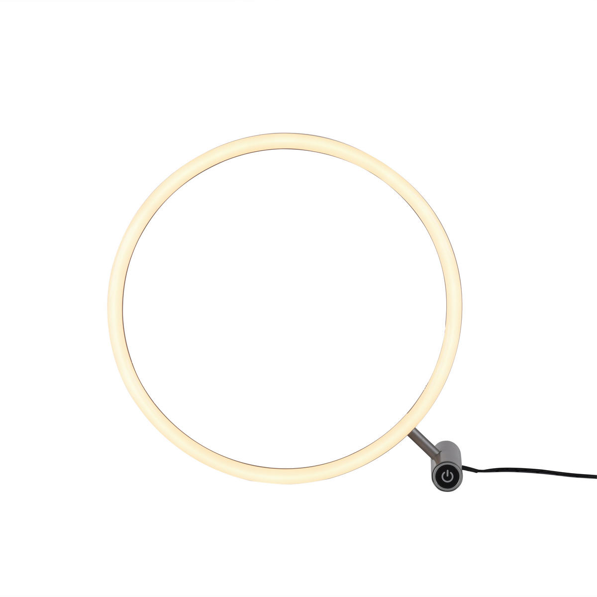 LED-TISCHLEUCHTE Ritus 28,5/10/28 cm  - Alufarben, Design, Kunststoff/Metall (28,5/10/28cm) - Just Light