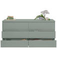 SIDEBOARD  160,1/78,9/48 cm 6 Schublade(n)  - Anthrazit/Graugrün, Design, Holzwerkstoff/Kunststoff (160,1/78,9/48cm) - Carryhome