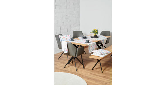 TISCHDECKE 100/100 cm - Multicolor/Weiß, LIFESTYLE, Textil (100/100cm) - Esposa