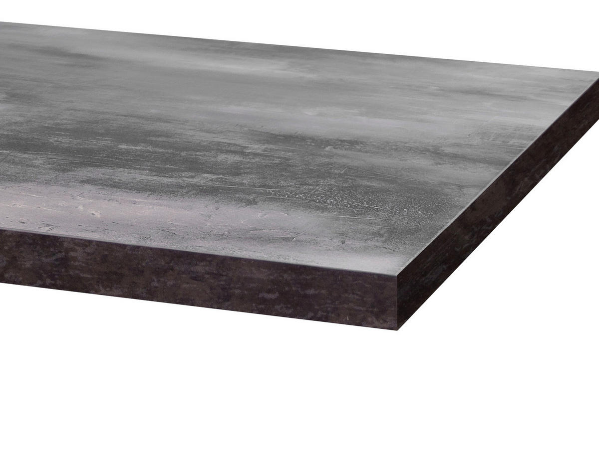 ECKKÜCHE 280/170 cm  in Weiß  - Graubraun/Alufarben, MODERN, Holzwerkstoff/Kunststoff (280/170cm) - FlexWell
