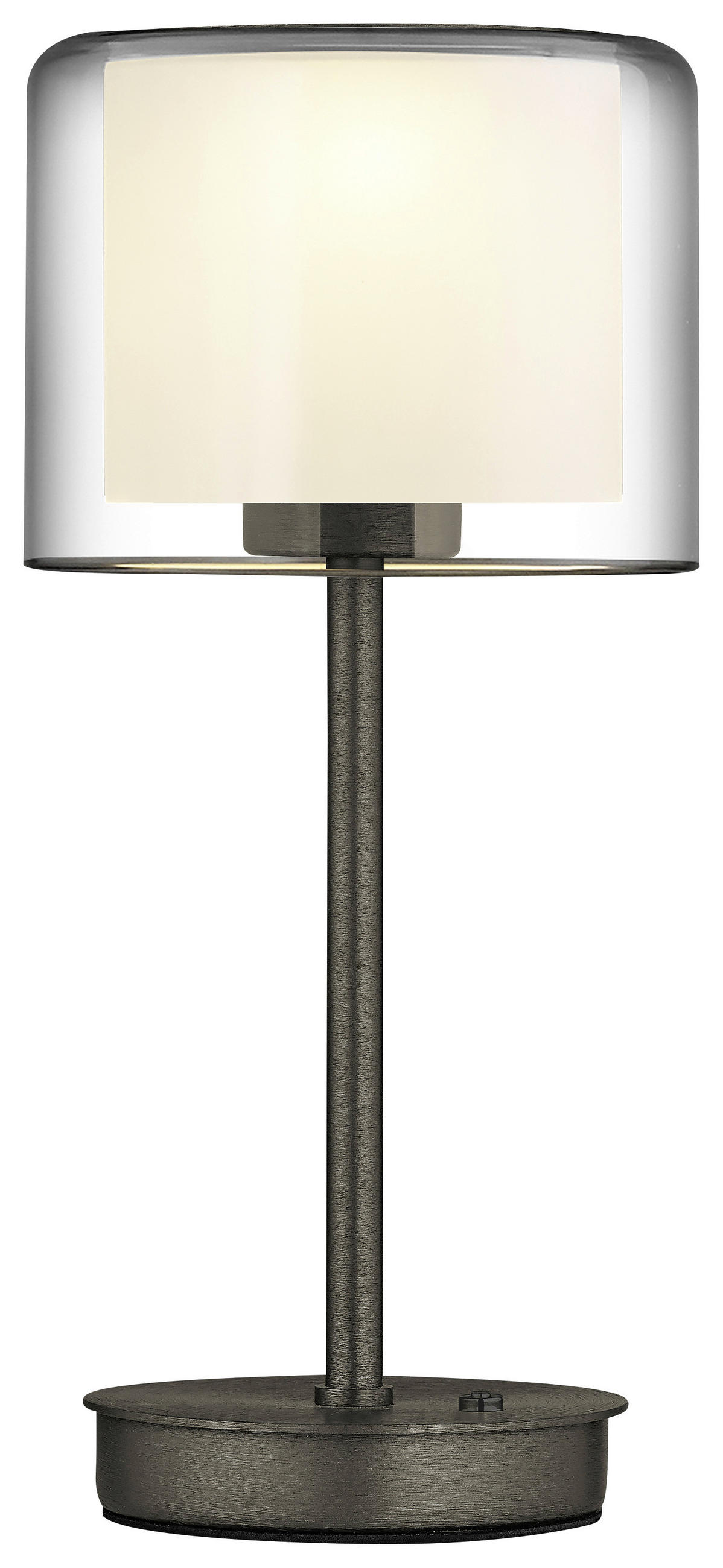 LED-TISCHLEUCHTE Klara 15,6/34 cm  - Bronzefarben, Design, Metall (15,6/34cm) - elements by BANKAMP