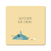 UNTERSETZER Holzwerkstoff  - Basics, Holzwerkstoff (9,5/9,5cm)