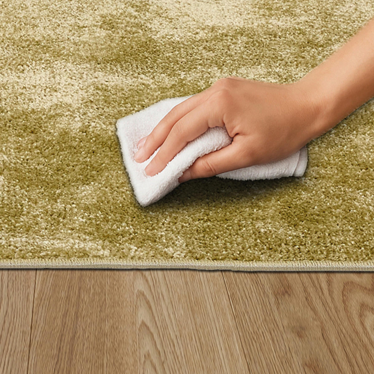 WEBTEPPICH 80/150 cm Stevie Salbeigrün rechteckig  - Salbeigrün, Basics, Kunststoff (80/150cm) - Astra