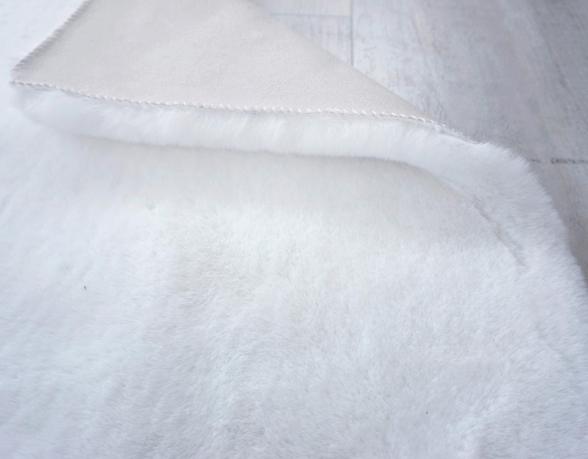 FELLTEPPICH 160/230 cm Tender 6281/52 D180 000  - Weiß, Basics, Textil (160/230cm) - Schöner Wohnen