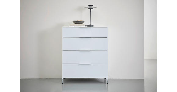 FUßGESTELL  in 90/13/40,5 cm  - Chromfarben, Basics, Metall (90/13/40,5cm) - Novel