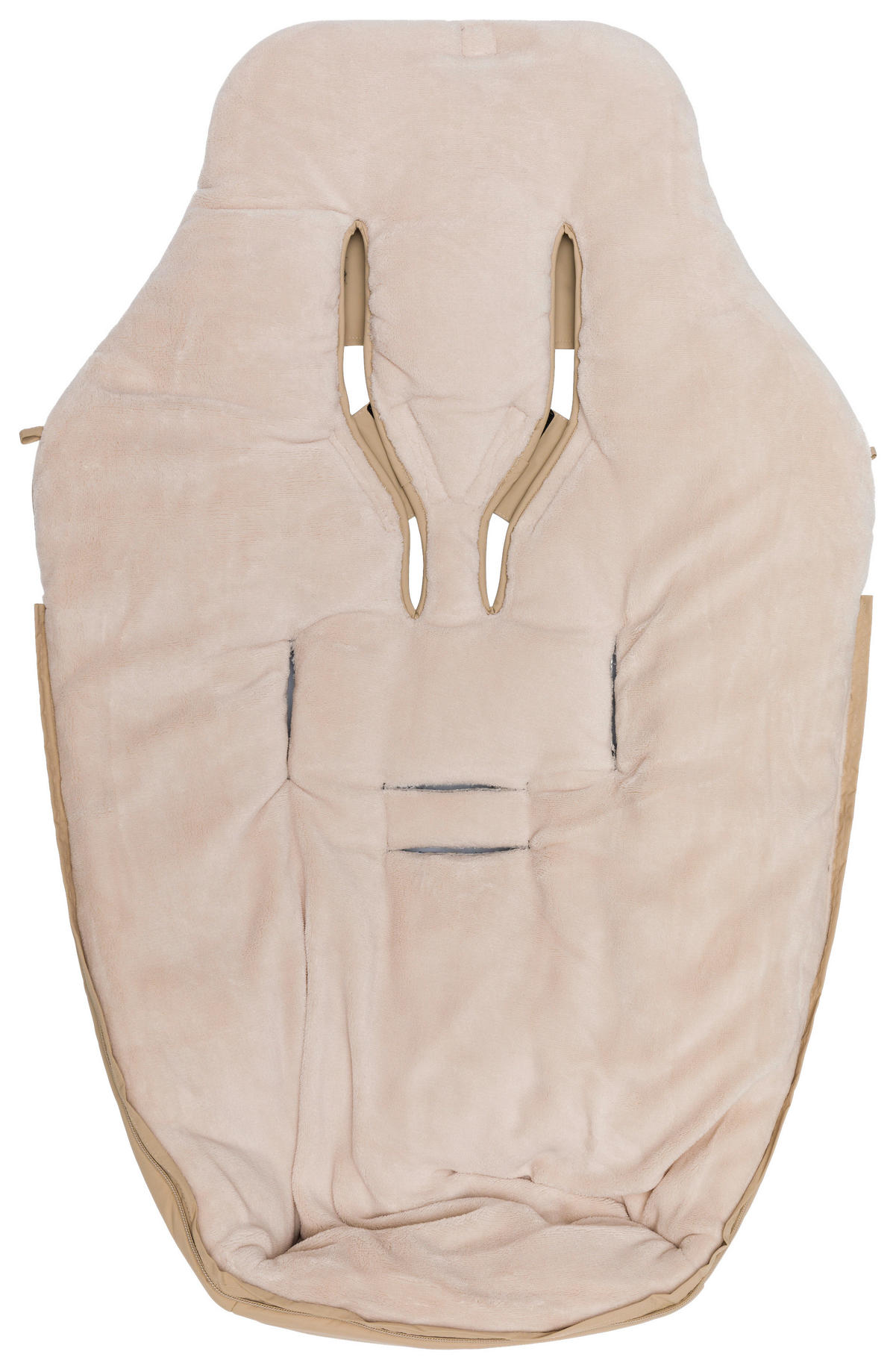 BUGGY-FUSSSACK Fluffy  - Naturfarben, Basics, Leder/Textil (50/100cm) - Jimmylee