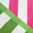 STRANDTUCH 90/180 cm Multicolor, Pink, Hellgrün  - Pink/Multicolor, Basics, Textil (90/180cm) - Esposa