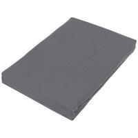 Cearșaf Cu Elastic 200/200 cm  - grafit, Basics, textil (200/200cm) - Bio:Vio