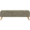 BETTBANK 145/45/48 cm - Hellbraun/Eichefarben, Design, Holz/Textil (145/45/48cm) - Esposa
