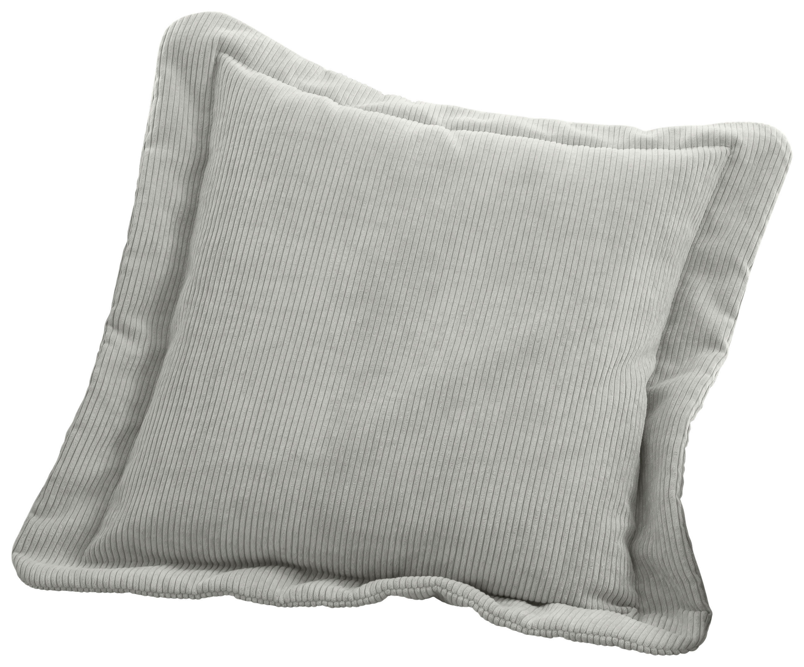 SOFAKISSEN BOURBON - Grau, MODERN, Textil (70/12/70cm) - Trendmanufaktur