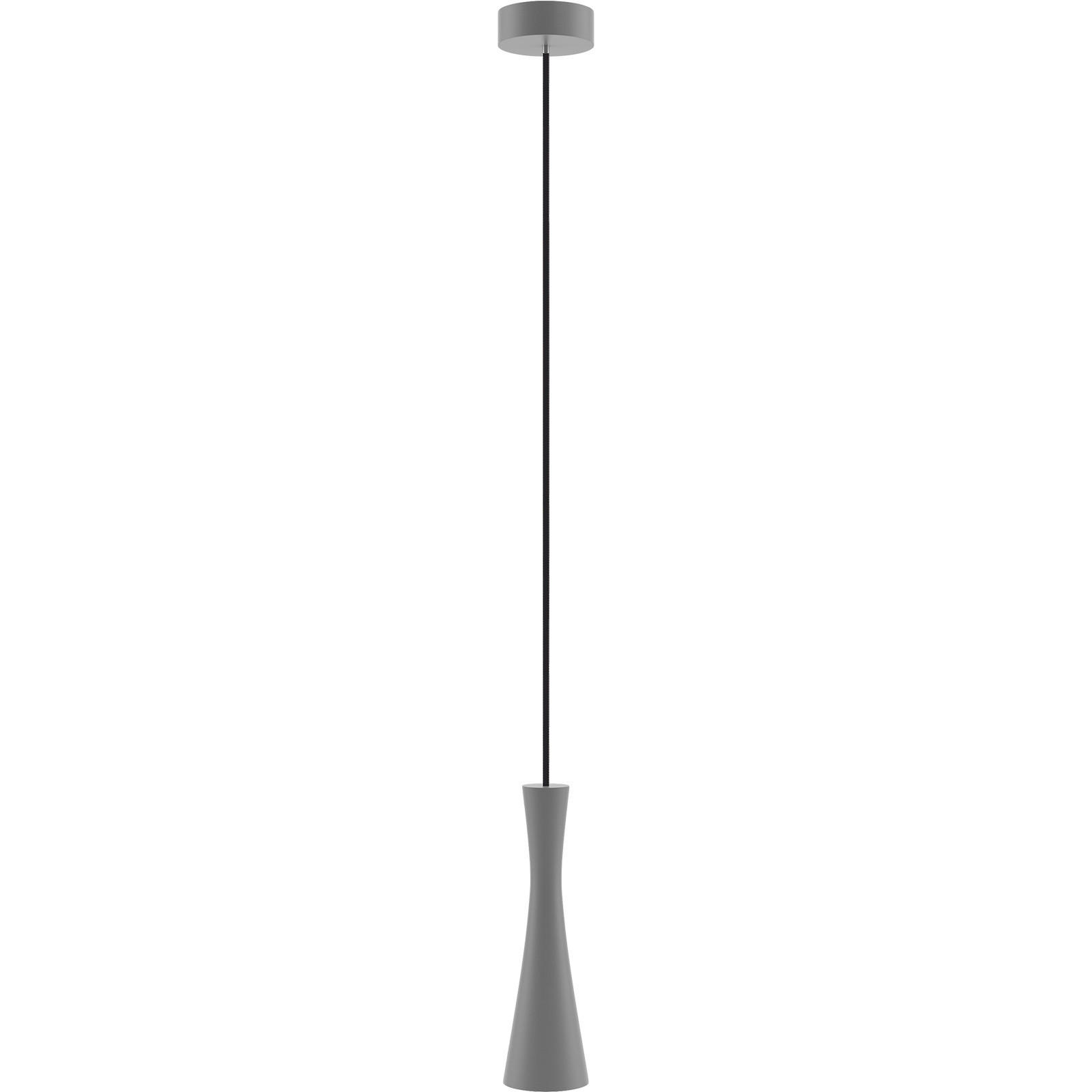 HÄNGELEUCHTE 10/150 cm  - Grau, Design, Holz (10/150cm)