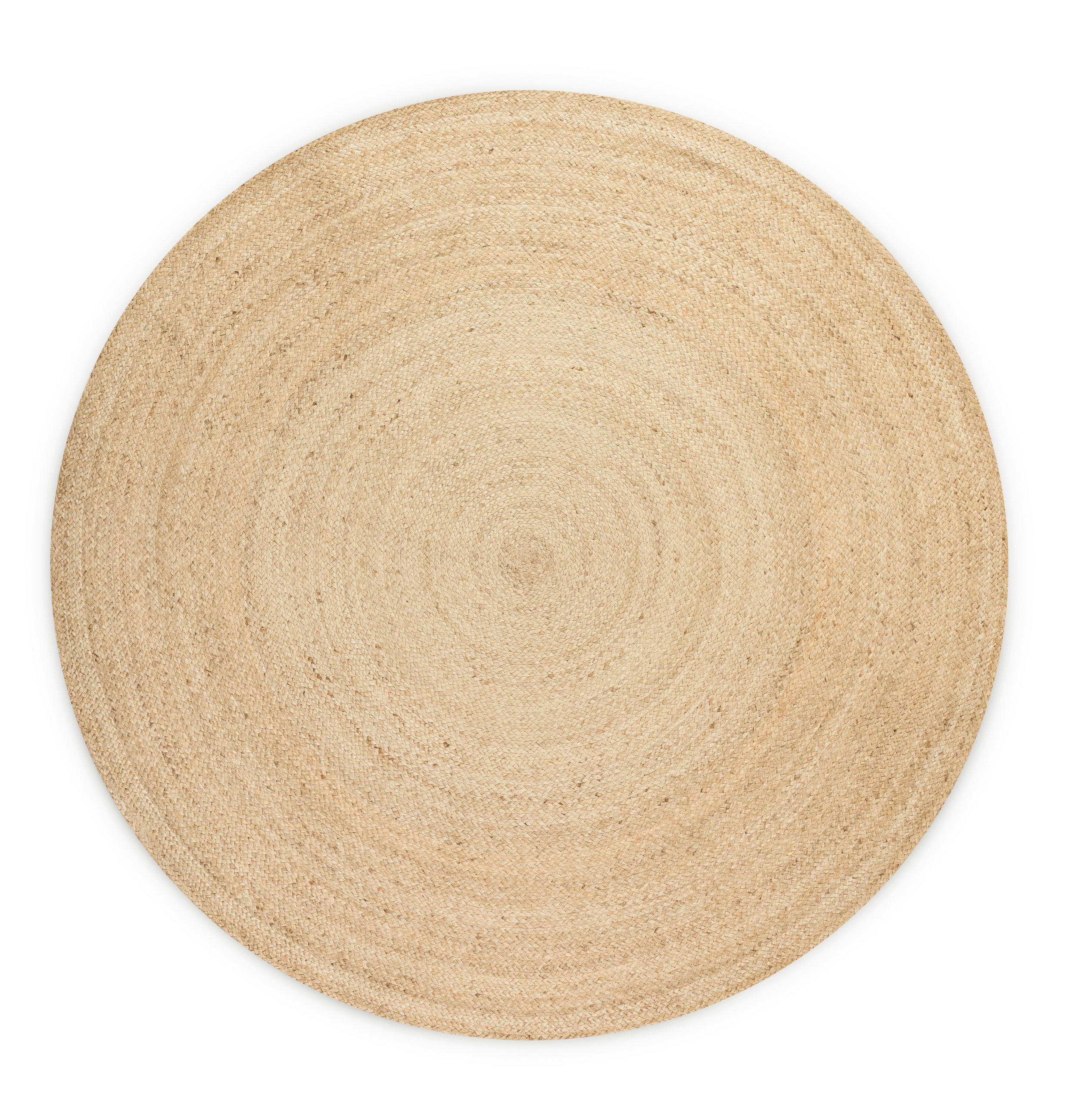 JUTETEPPICH 200 cm Jute Braided Champagner  - Champagner, Design, Textil (200cm)