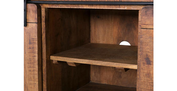 SIDEBOARD  in 145/85/45 cm  - Schwarz/Naturfarben, KONVENTIONELL, Holz/Holzwerkstoff (145/85/45cm) - Landscape