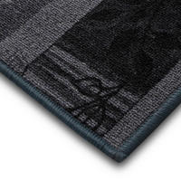 Läufer (getuftet, rechteckig) 80/350 cm FD  - Grau, KONVENTIONELL, Kunststoff/Textil (80/350cm)