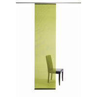 FLÄCHENVORHANG   transparent   60/245 cm  - Limette, Basics, Textil (60/245cm)