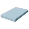 TOPPER-SPANNBETTTUCH PURE Jersey  - Hellblau, Basics, Textil (90-100/190-220cm) - Schlafgut