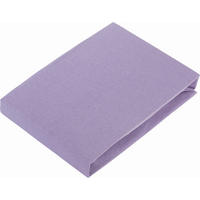 SPANNLEINTUCH 150/200 cm Jersey  - Violett, Basics, Textil (150/200cm) - Novel