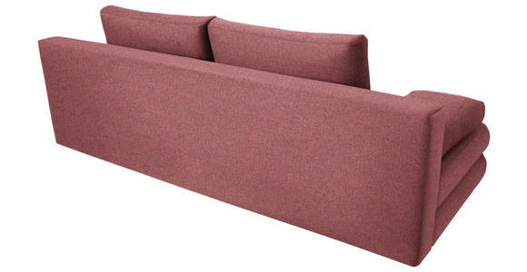 SCHLAFSOFA Taras  mit Stoffauswahl Webstoff Altrosa  - Schwarz/Altrosa, Design, Kunststoff/Textil (197/77/81cm) - Xora
