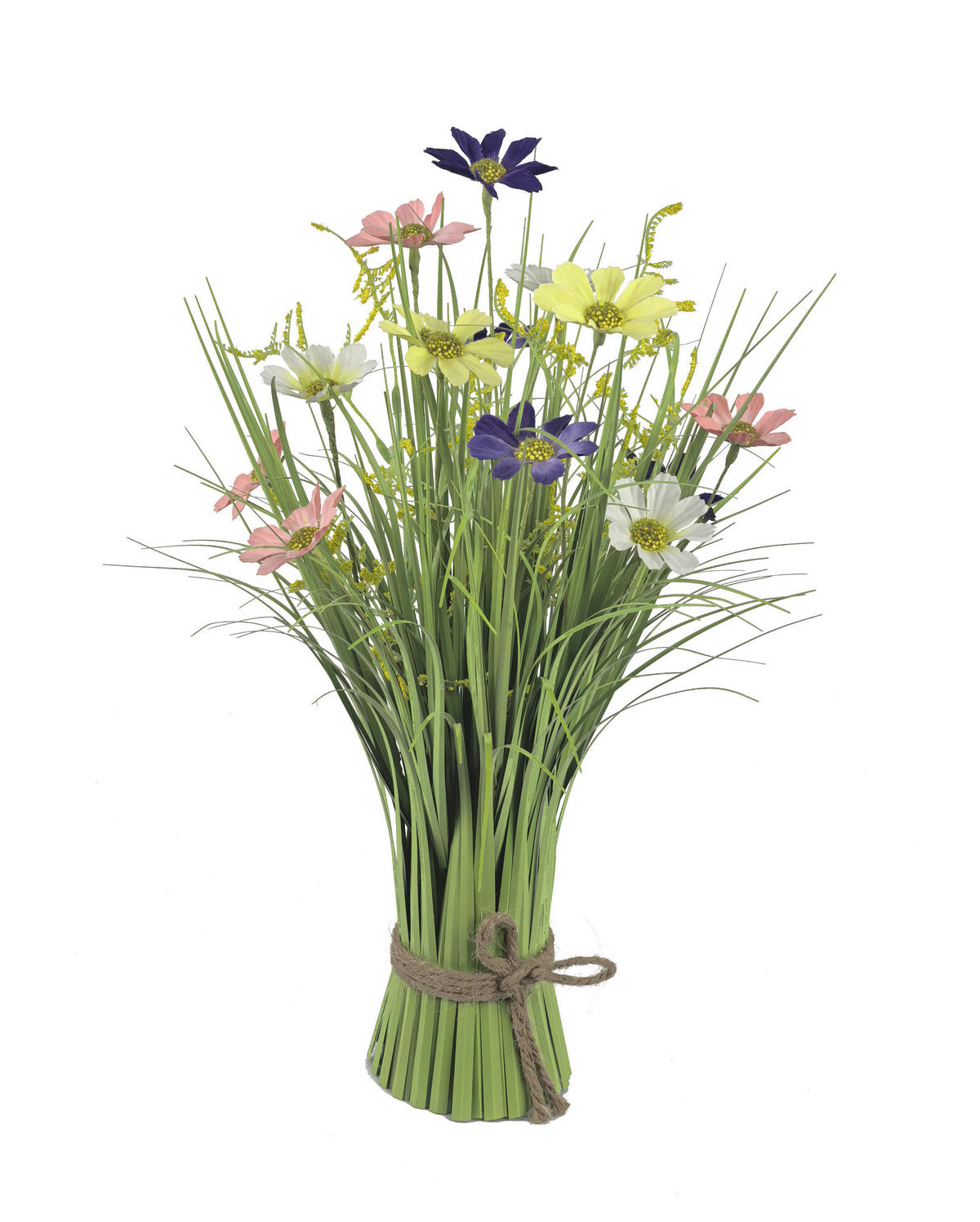 DEKOGRAS  - Pink/Gelb, LIFESTYLE, Kunststoff/Metall (40cm)