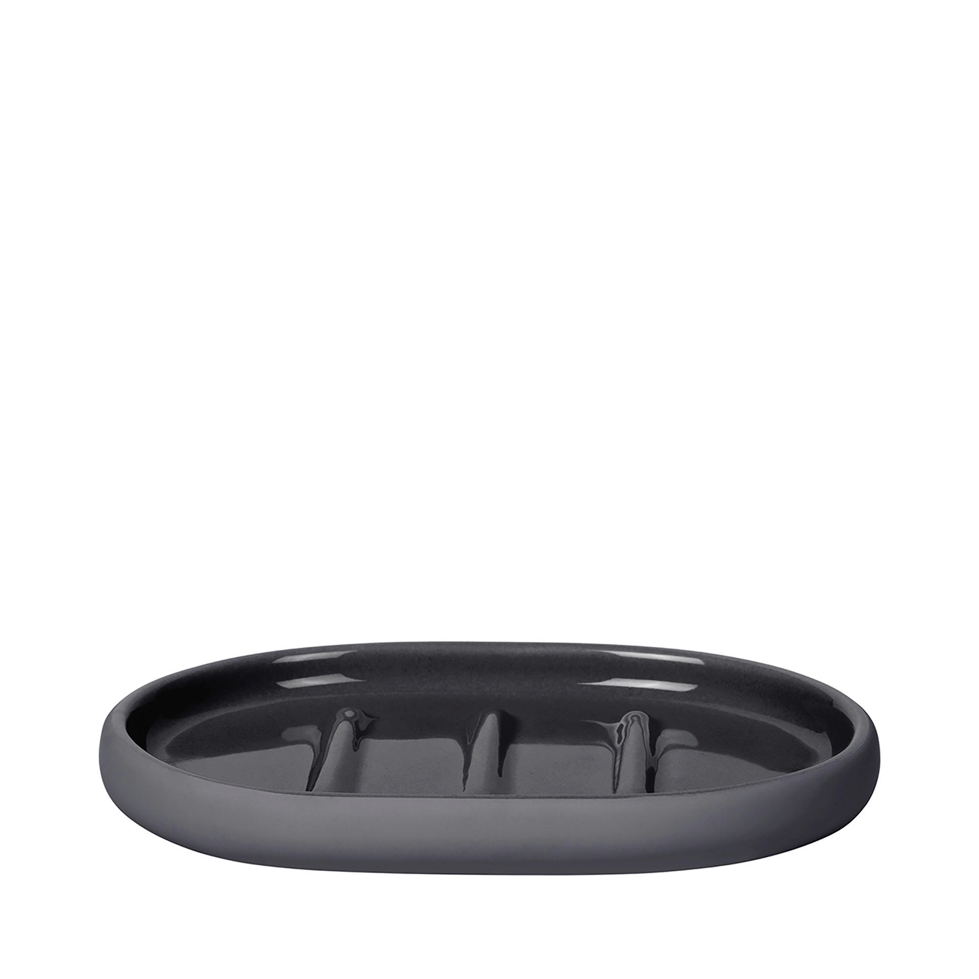 SEIFENSCHALE - Anthrazit, Design, Keramik (10/1,8/13cm) - Blomus