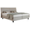 BOXSPRINGBETT 180/200 cm  in Grau  - Schwarz/Grau, Design, Kunststoff/Textil (180/200cm) - RUF Betten