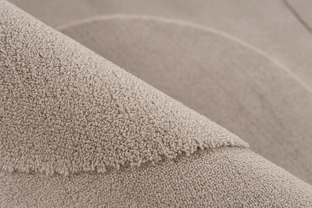 FLACHWEBETEPPICH 200/290 cm Taupe rechteckig  - Taupe, Basics, Textil (200/290cm) - Kayoom