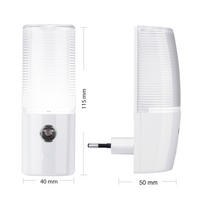 NACHTLICHT - Weiss, Basics (20,5/11,0/4,5cm) - Eglo