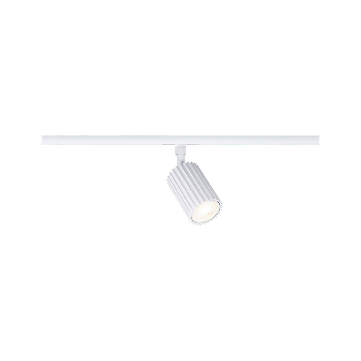 SCHIENENSYSTEM-STRAHLER URail 6,0/17,0 cm  - Weiß, Design, Metall (6,0/17,0cm) - Paulmann