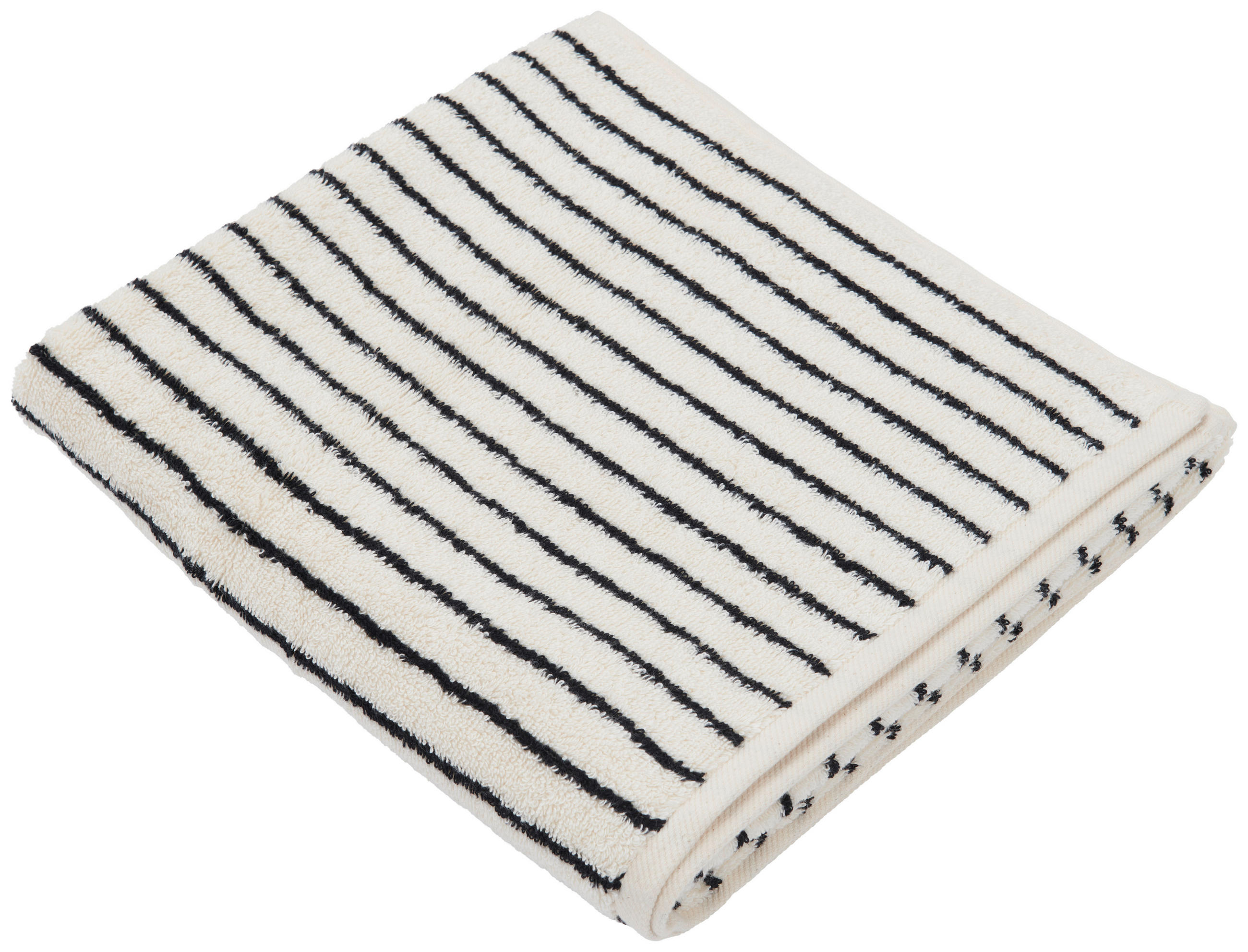 OSUŠKA DO SPRCHY, 70/140 cm, černá, ecru - černá/ecru, Konvenční, textil (70/140cm) - Dieter Knoll
