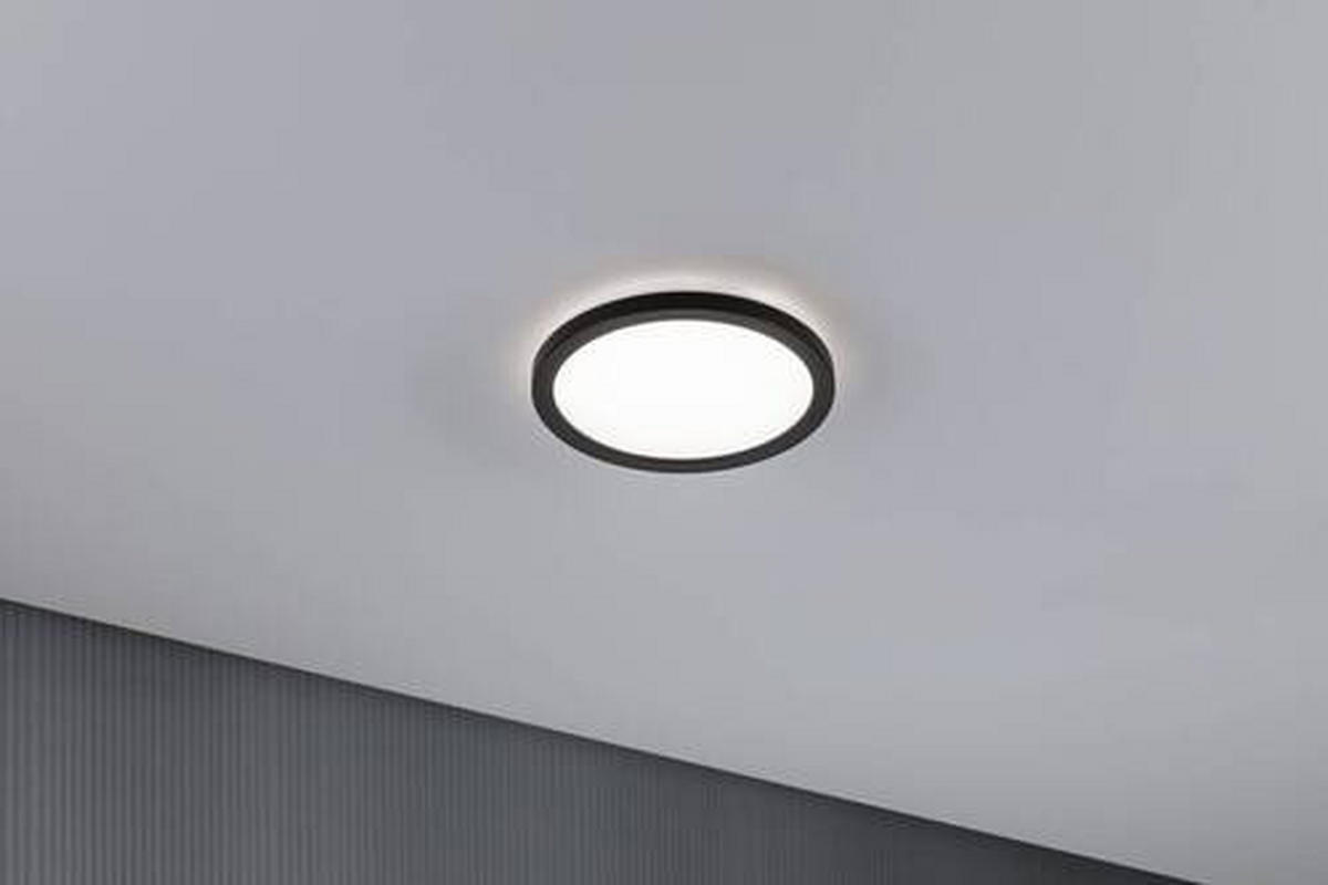 LED-PANEEL 19/2,8 cm   - Schwarz, Basics, Kunststoff (19/2,8cm) - Paulmann