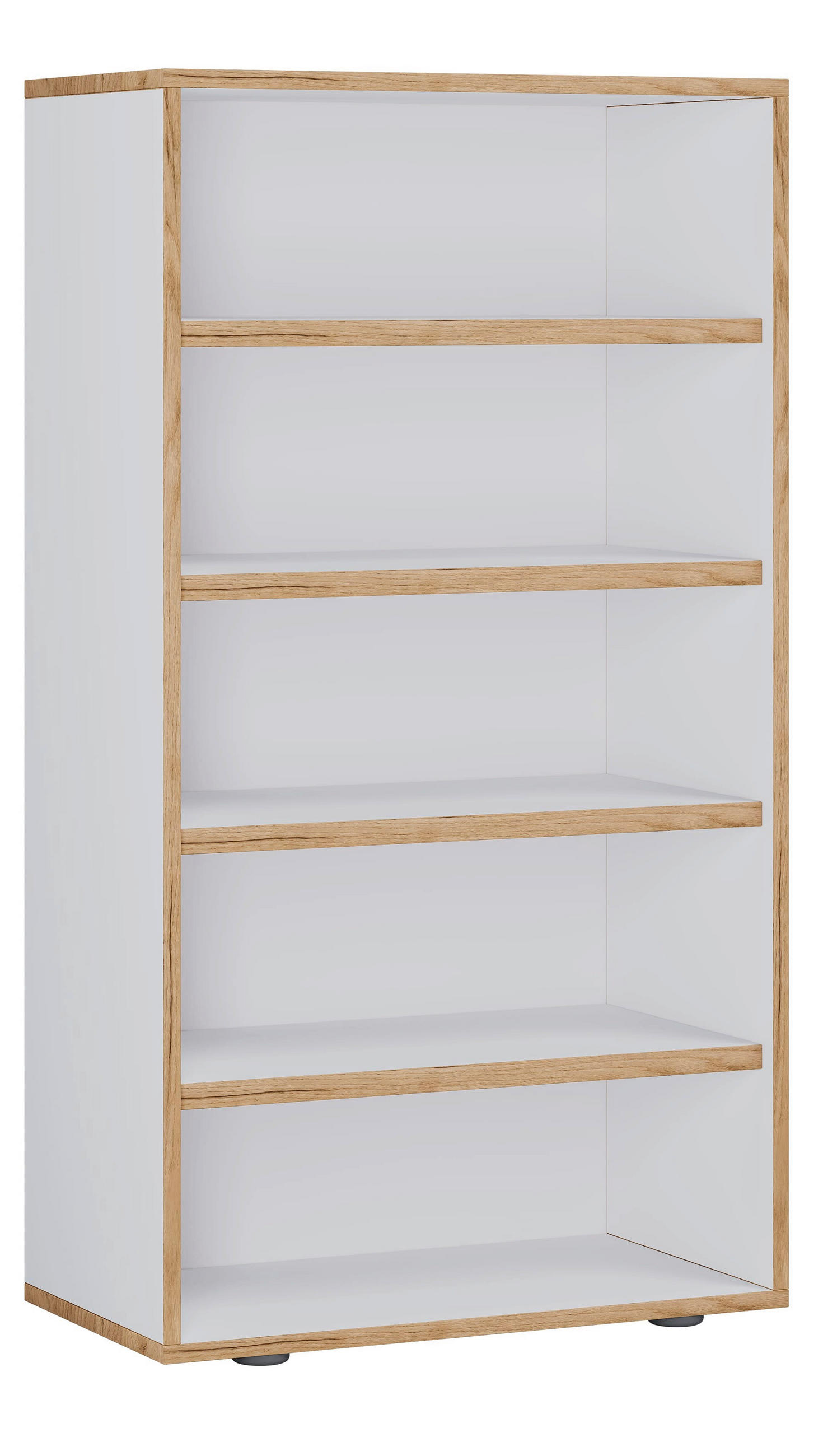 SCHUHREGAL 60/110/33 cm - Honigeiche/Schwarz, Design, Holzwerkstoff/Kunststoff (60/110/33cm) - MID.YOU