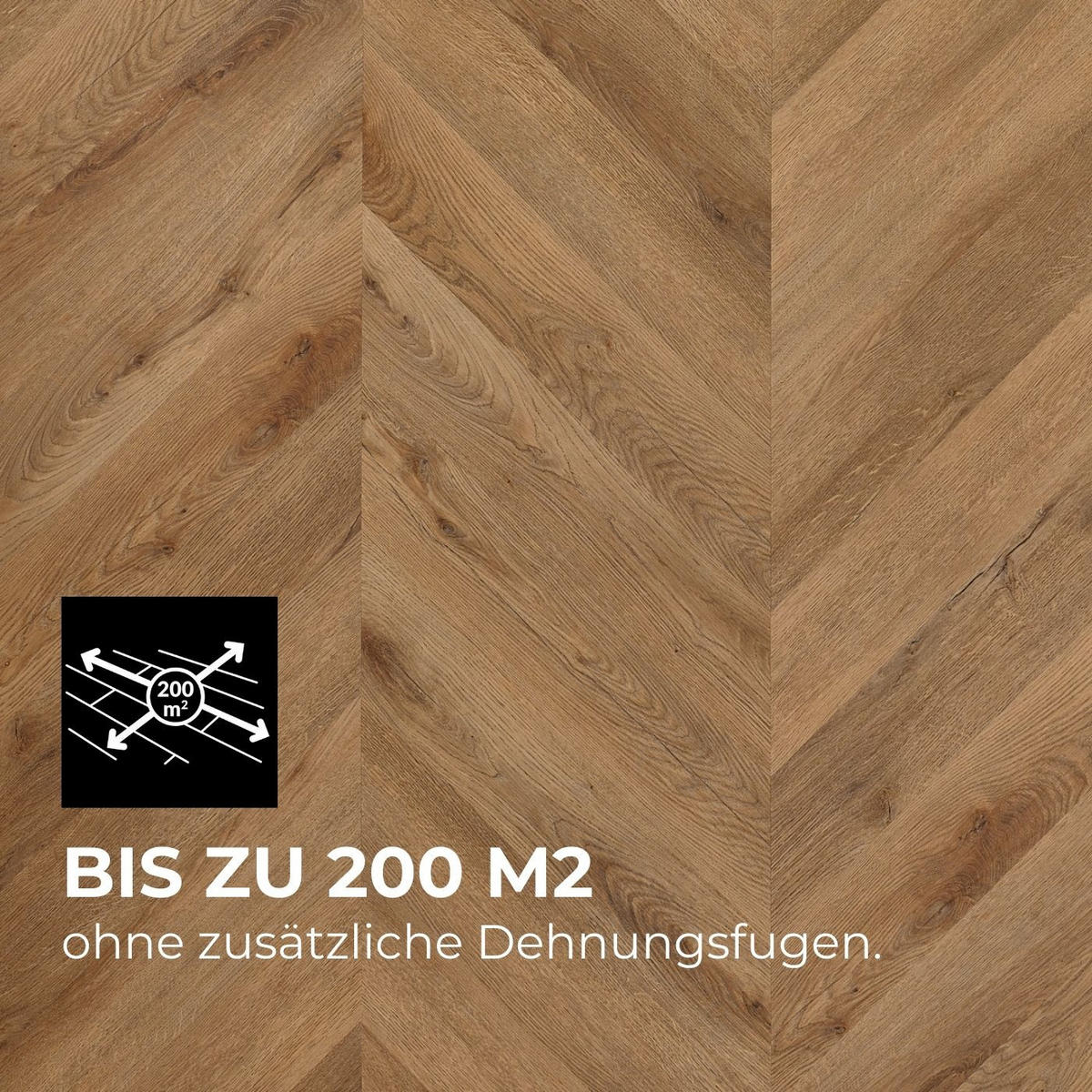 VINYLBODEN Chevron Garda  per  m² - Design, Kunststoff (60/12/0,45cm) - Venda